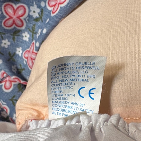 Raggedy Ann and Andy Dolls with Red Hair  80th and 85th birthday 25 inches tall - Picture 13 of 16